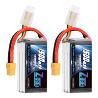 Zeee — batterie li-po 11.1V, 120c, 1500mAh, 3S RC, avec connecteur XT60, pour la course FPV