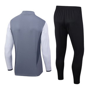 Nuovo Design 2023 <span class=keywords><strong>Tute</strong></span> da Allenamento <span class=keywords><strong>Calcio</strong></span> Personalizzate, Uniformi da <span class=keywords><strong>Uomo</strong></span> con Mezza Zip, <span class=keywords><strong>Tute</strong></span> Sportive MBAPPE con Giacca a Maniche Lunghe - Product Image 6