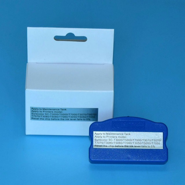 Goosam Waste Ink Box Maintenance Tank Chip Resetter for Epson Surecolor T3070 T5070 T7070 F6000 F6070 F7000 F7070 Printer