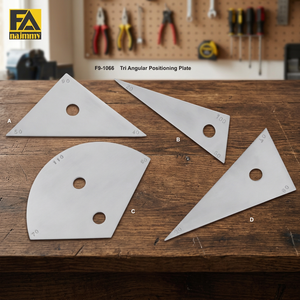Plaque de positionnement tri angulaire (A) jauge de profondeur à vis Instruments chirurgicaux de haute qualité à bas prix plaque de positionnement triangulaire - Product Image 3