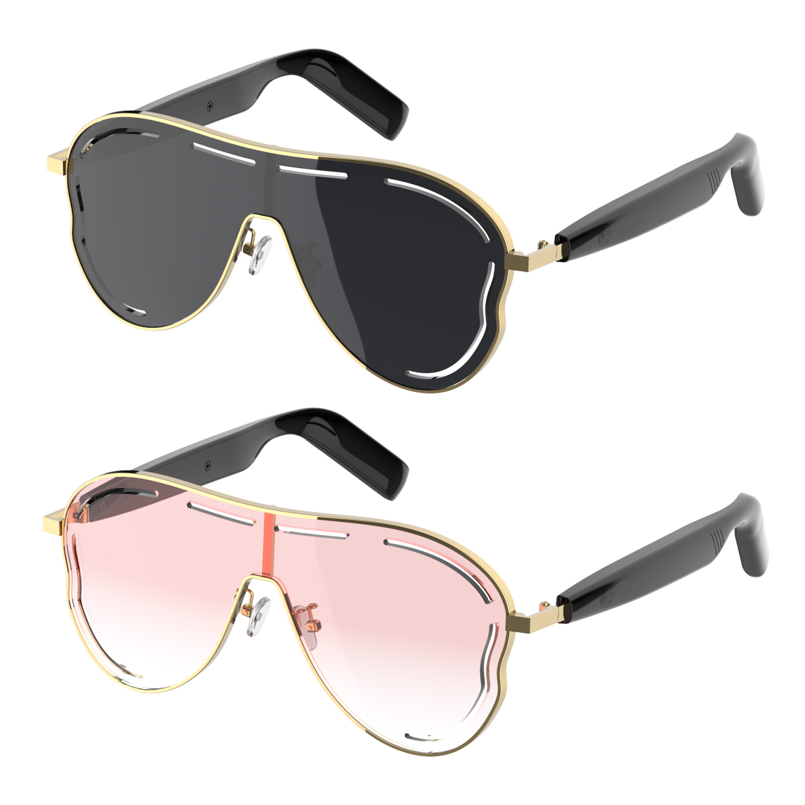 2025 SG-26 PRO Smart Glasses Wireless BT Music Calls Anti-Blue Light Women Men Smart Wearable Headset Travel Sunglasses