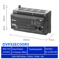 Nuevo PLC Delta DVP32EC00R3 Serie EC3 Original, 32 Puntos, 16DI 16DO, Salida de Relé, Controlador Lógico Programable