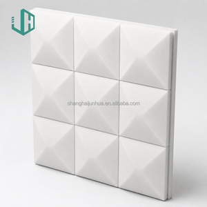 Panneaux de mousse insonorisante directement de l'usine, mousse acoustique en mélamine, mousse insonorisante pour bureau, chambre d'hôtel, <span class=keywords><strong>studio</strong></span> d'enregistrement - Product Image 4