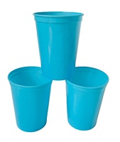 Plastic12 OZ Stadium tasses réutilisables durables