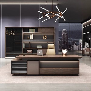 Chủ Tịch CEO Chủ Tịch Ghế kết hợp nội thất văn phòng bàn Ông Chủ cao cấp kèm theo đầy đủ bầu không khí cho văn phòng nhà - Product Image 4