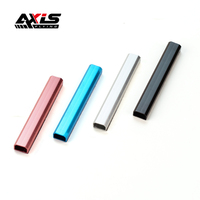 Tube de protection en alliage d'aluminium pour câbles de moteur de drone FPV - Gaine de gestion de câbles de 40 mm / 55 mm avec adhésif 3M