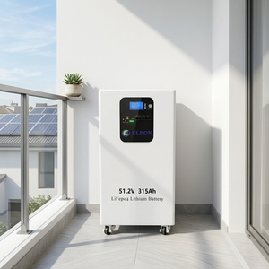15KWH 51.2V 280Ah Floor Standing <b>Battery</b> Pack with Wheels 48V Off-Grid Solar Power Storage for Home Energy <b>Backup</b> - Product Image 4
