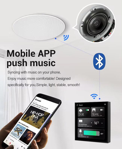 Tysh 4 inch nhà thông minh Màn hình cảm ứng chuyển đổi tự động hóa đa chức năng thông minh <span class=keywords><strong>ZigBee</strong></span> tuya nhà thông minh Bảng điều khiển - Product Image 4