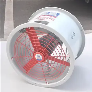 Endüstriyel fabrika eksenel patlamaya dayanıklı egzoz fanları çap 300 - 750 mm tüp eksenel egzoz fanı