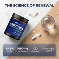 BioKom OEM Private Label Urolithin a Capsules 99,9% Haute Pureté Soutient l'Énergie Cellulaire et la Force Musculaire Complément Alimentaire
