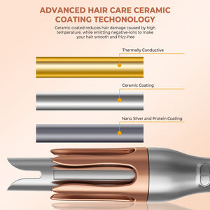 Fer à boucler électrique en céramique PTC infrarouge 32 mm, température réglable, fer à boucler automatique, baguette à boucler professionnelle - Product Image 6