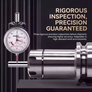 Portaherramientas de Fresado CNC Huadi <span class=keywords><strong>ER</strong></span>, Portaherramientas de Alta Precisión con Estándar BT/HSK, Material 65Mn, Precisión del Cuerpo de 0.002 mm - Product Image 2