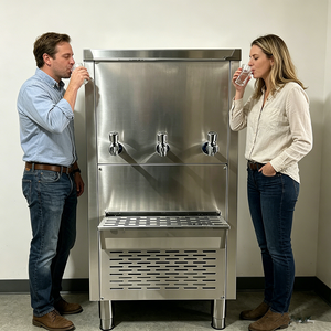 Distributeur d'eau chaude et froide universel de haute qualité en acier inoxydable à chargement par le bas, pour usage commercial et domestique, eau chaude et froide instantanée rapide - Product Image 1