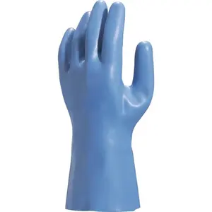 Gants anti-chimique en latex naturel confort Coton épais ajouté ingrédients antibactériens Gants en latex naturel VE920