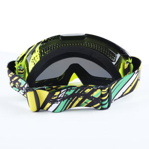 पराबैंगनी सुरक्षा मोटरसाइकिल गोगल्स सुरक्षा एंटी-रेत गोगल सवारी और स्कीइंग के लिए दोहरे उद्देश्य वाले गोगल - Product Image 2