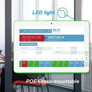 Nueva Tableta Android 11 de 10.1 Pulgadas con Pantalla Táctil, <span class=keywords><strong>2</strong></span> + 16 GB Edge, Montada en la Pared, Equipada con Luces LED para Sala de Conferencias - Product Image 1