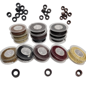 Awyqyh Pre-Nạp 5.0Mm Silicone Micro Nhẫn Với Easi Vòng Móc Plier Tóc Mở Rộng Công Cụ Cho Salon - Product Image 1