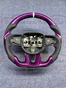 Volant en fibre de carbone pour <span class=keywords><strong>dodge</strong></span> <span class=keywords><strong>charger</strong></span> gt 2018 - Product Image 2