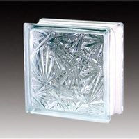 Briques de verre creuses