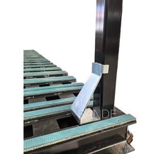 SANDE 공장 핫 세일 디스플레이 랙 웨지베이스 내구성 슬래브 랙베이스 스틸 베이스 슬래브 랙 - Product Image 1