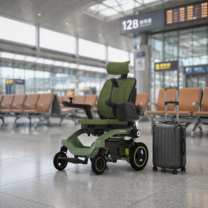 Scooter Inteligente de Cuatro Ruedas para Personas Mayores, Capacidad de Carga de 150 kg, Batería de Litio, Marco de Aluminio, Diseño Plegable - Product Image 1
