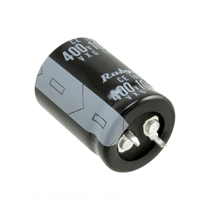 Condensateur canal fabricant 50VXG2700MEFC22X35, aluminium, 2700µF, 20%, 50V, à clipser, traversant, 2700 µF - Product Image 1