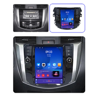 Reproductor de Video para Auto Estilo Tesla de 9.7 Pulgadas para Nissan Navara Terra Np300 2018-2022 con Navegación GPS, Carplay, Unidad Principal Android Auto
