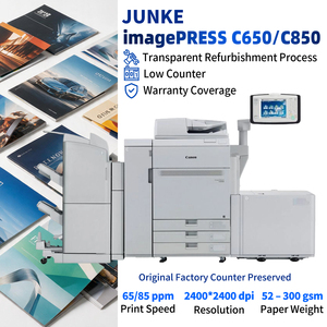 Fotocopiadora a color reacondicionada imagePRESS C650 C850 Impresora digital multifunción A3 Imprime Copia Escanea - Product Image 2