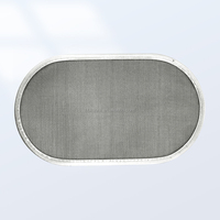 Diskus Saringan Mesh Elektrolitik Stainless Steel 304/316 Kustom yang Dapat Digunakan Kembali dengan Rating Mikron untuk Pengolahan Limbah