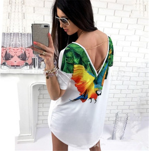 Áo Sơ Mi Động Vật Thường Ngày Dáng Rộng Mùa Hè Cho Nữ Hình Bướm Bướm Thời Trang Áo Cánh Áo Nữ - Product Image 2