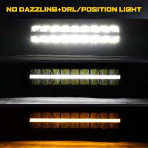 10 22 32 <span class=keywords><strong>42</strong></span> 52 אינץ '12v 24v הוביל רמפה אור בר לבן ענבר לבן כביש אור dl 4x4 suv/משאית e-מארק חדש - Product Image 5