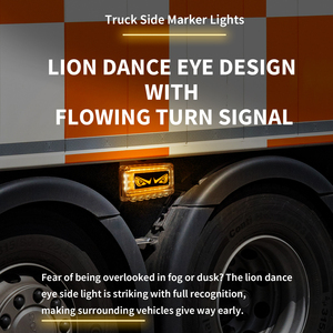 Lampe <span class=keywords><strong>de</strong></span> <span class=keywords><strong>position</strong></span> latérale pour camion 24V, LED <span class=keywords><strong>bleu</strong></span>-vert, étanche, lentille transparente, fixation facile par vis, nouvelle lumière indicatrice <span class=keywords><strong>de</strong></span> <span class=keywords><strong>position</strong></span> indirecte - Product Image 3