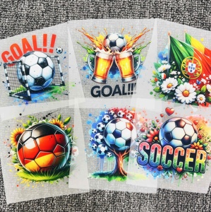 Transferts DTF Directs d'Usine pour Vêtements, Textiles, Football, Baseball, Tennis, <span class=keywords><strong>Coupe</strong></span> – Autocollants Imprimés HD Lavables et Détaillés 2026 - Product Image 2