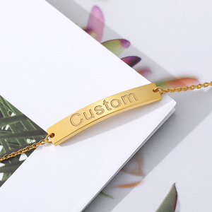 Braccialetti con Coordinate Personalizzate, Catena in Acciaio Inossidabile Incisa, Bracciale con Targhetta Nome Bambino, <span class=keywords><strong>Gioielli</strong></span> Personalizzati - Product Image 5