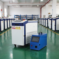 Solution professionnelle de traitement des métaux, équipement de soudage au laser à fibre automatique à double alimentation de fil de haute précision 1500W 2000W