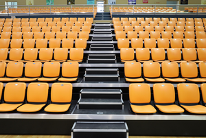 Gradins portables chaise de sport extérieure temporaire en métal - Product Image 5