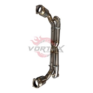 Sección Trasera de Escape de Acero Inoxidable Vortex Racing con Catalizador de Alto Flujo para Porsche 996 de Aspiración Natural, Piezas de Afinación de Sonido - Product Image 6