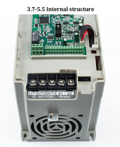 VFD-M ระบบแปลงความถี่สำหรับมอเตอร์ไฟฟ้ากระแสสลับ 3 เฟส 380V และ 1 เฟส 220V กำลัง 0.4 1.5 2.2 3.7 5.5 กิโลวัตต์ - Product Image 2