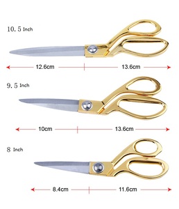 <span class=keywords><strong>Ciseaux</strong></span> de bureau de bureau en <span class=keywords><strong>or</strong></span> rose de 8.5 '', <span class=keywords><strong>ciseaux</strong></span> de tailleur de couture professionnels pour couturière de vêtements en tissu - Product Image 5