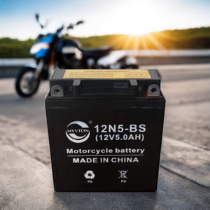 12N5L 12V <span class=keywords><strong>5Ah</strong></span>バッテリー,鉛酸AGMパワースポーツバッテリーオートバイ用中国製大手メーカー - Product Image 5