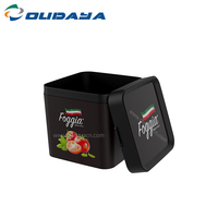Cubo de plástico rectangular IML PP, contenedor de bañera con tapa, buena calidad, 500ml, 500g