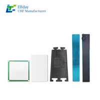 Antenne de lecteur de carte RFID radio UHF 12dBi ABS 50 watts polarisation circulaire longue portée extérieure étanche ISO 18000-6C 915Mhz