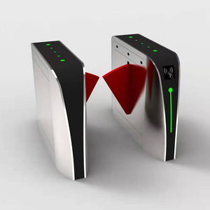 Hot bán hoàn toàn tự động nhận dạng khuôn mặt <span class=keywords><strong>RFID</strong></span> Hệ thống kiểm soát truy cập thẻ Flap turnstile cổng cho tòa nhà văn phòng và phòng tập thể dục - Product Image 2
