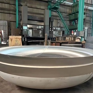 Sắt Bán Cầu Asme Đánh Bóng Thép Không Gỉ Áp Lực Tàu Tank Món Ăn Đầu Cuối Hình Elip Mũ 400Mm 600Mm 1000Mm - Product Image 5