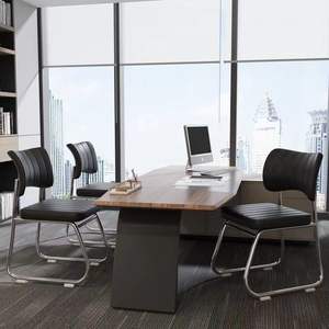 Silla de oficina apilable sin reposabrazos, respaldo de 45 cm para sala de estudio, espacio comercial - Product Image 3