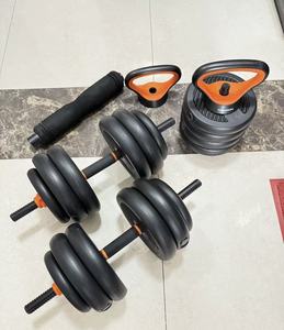 Set 3-in-1 di Manubri e Kettlebell Regolabili in PE, Produzione Cinese, Peso Staccabile, Impugnatura Antiscivolo, per Palestra Domestica - Product Image 5