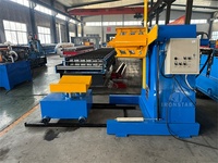 Machine de déroulage hydraulique automatique pour tôles de toiture en acier coloré, facile à utiliser, équipement de profilage 380V
