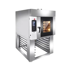 Factory Direct Supply Gas Rotary Oven Automatic Rotary Oven 5/10/15 Tray Bread Rotary Baking Oven