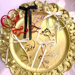 Decoración de Pastel Acrílica Honey And Sweetness 520 con Lazo, Adorno para Pastel de San Valentín para Parejas - Product Image 1