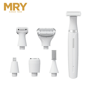Depiladora MRY IPX6 resistente al agua 5 en 1 para mujer, maquinilla de afeitar eléctrica, depilación de Bikini, recortadora de <span class=keywords><strong>vello</strong></span> púbico para la ingle, afeitadora corporal para mujer - Product Image 3